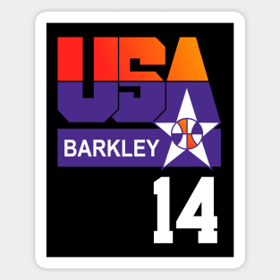 Charles Barkley Jersey Magnet